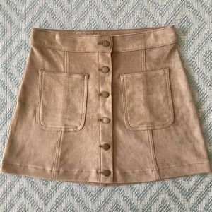 Altar’d State Suede Skirt Size Small